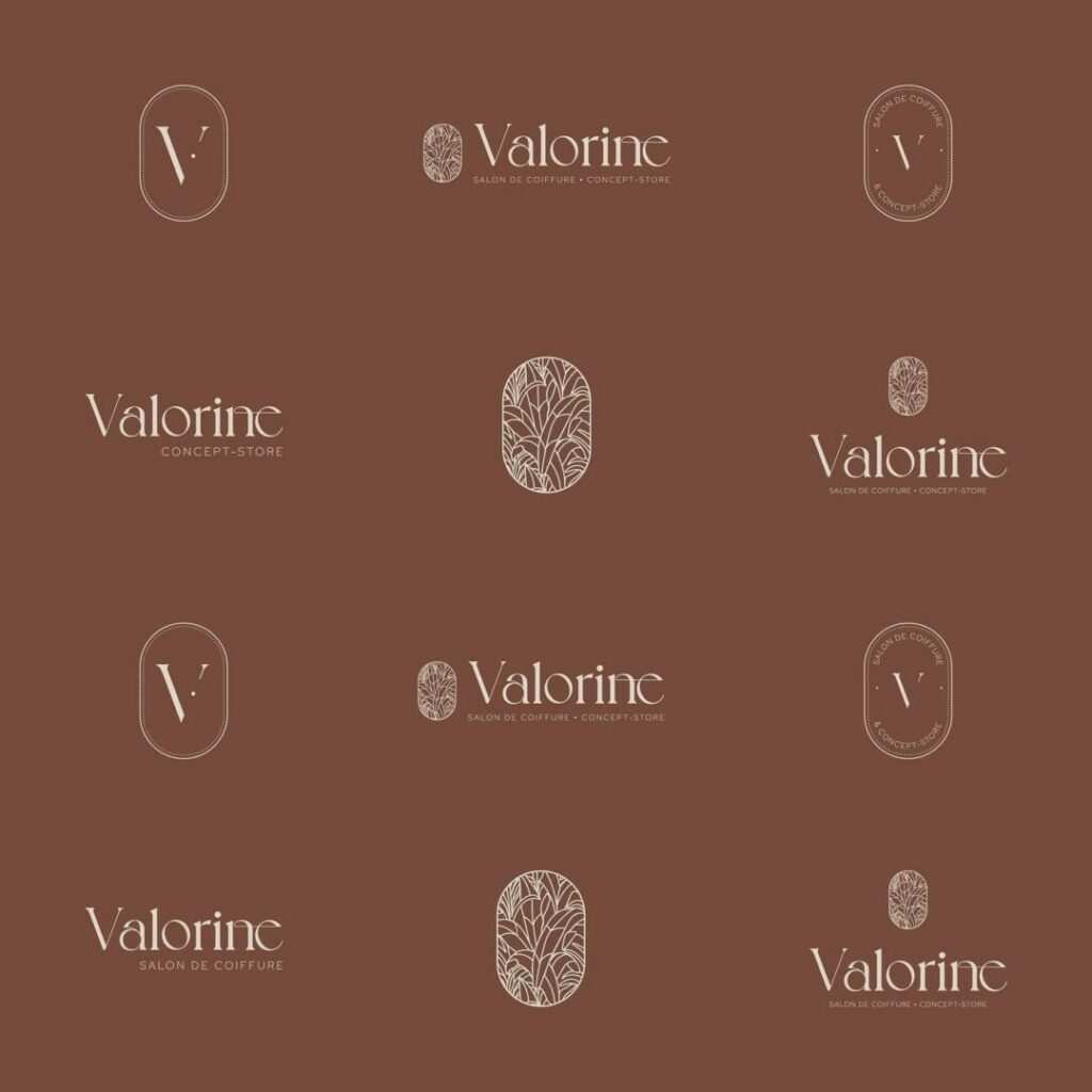 Identité visuelle • Valorine by Agence Aurava à Montauban