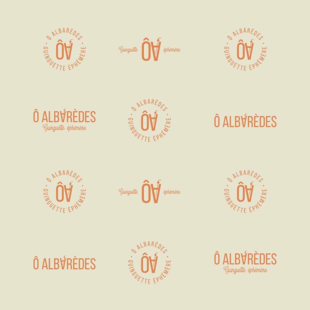 Identité visuelle • Ô Albarèdes by Agence Aurava à Montauban