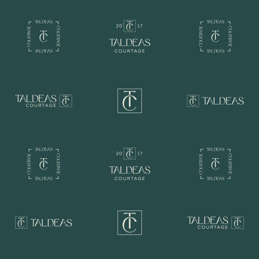 Identité visuelle • Taldeas Courtage by Agence Aurava à Montauban