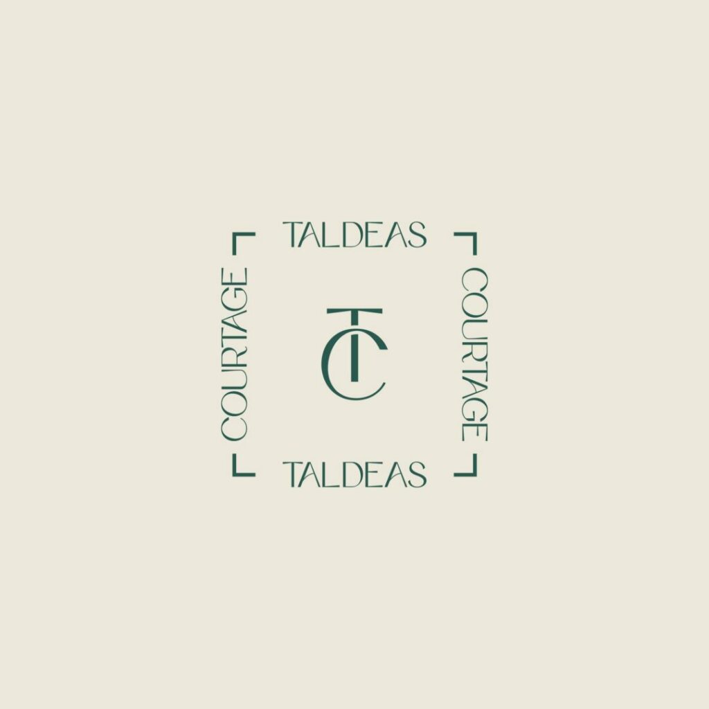 Identité visuelle • Taldeas Courtage by Agence Aurava à Montauban