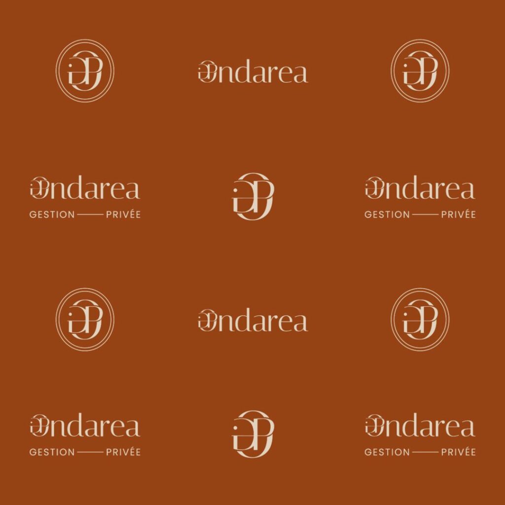 Identité visuelle • Ondarea Gestion Privée by Agence Aurava à Montauban
