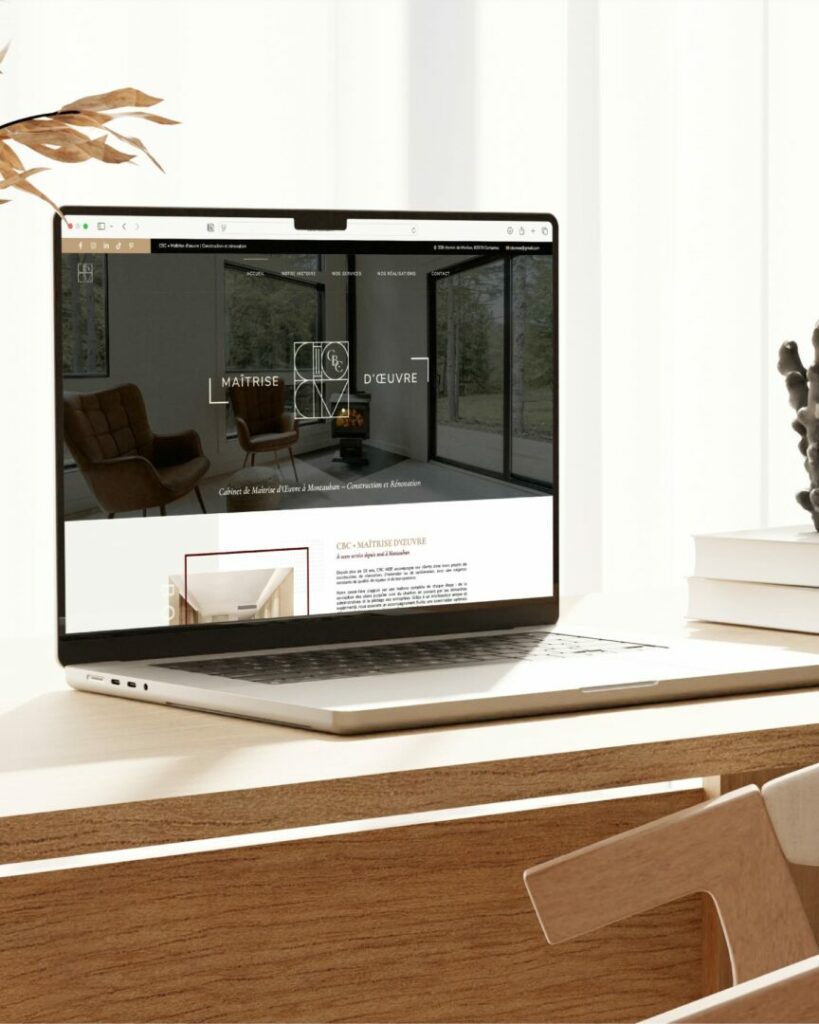 Site internet • CBC MOE by Agence Aurava à Montauban