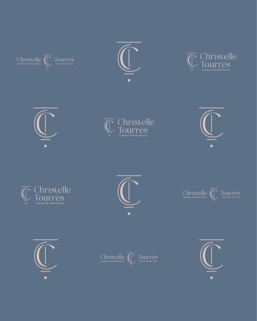 Identité visuelle • Christelle TOURRÈS by Agence Aurava à Montauban